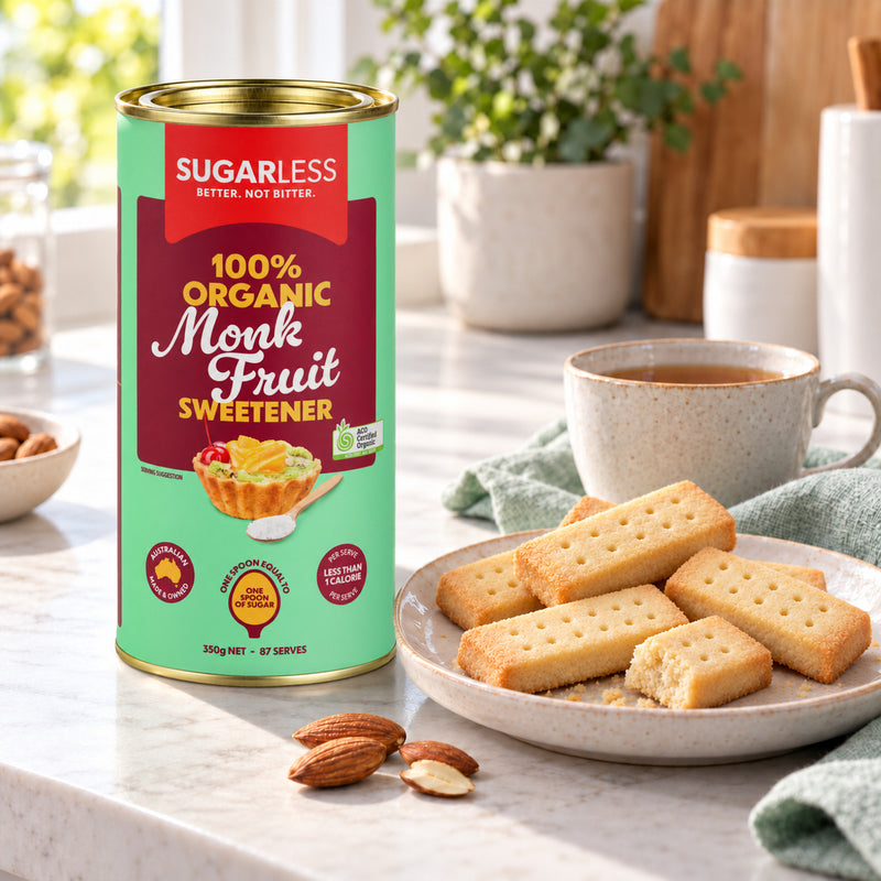 PRE-ORDER : Sugarless Organic Monk Fruit Sweetener 350g
