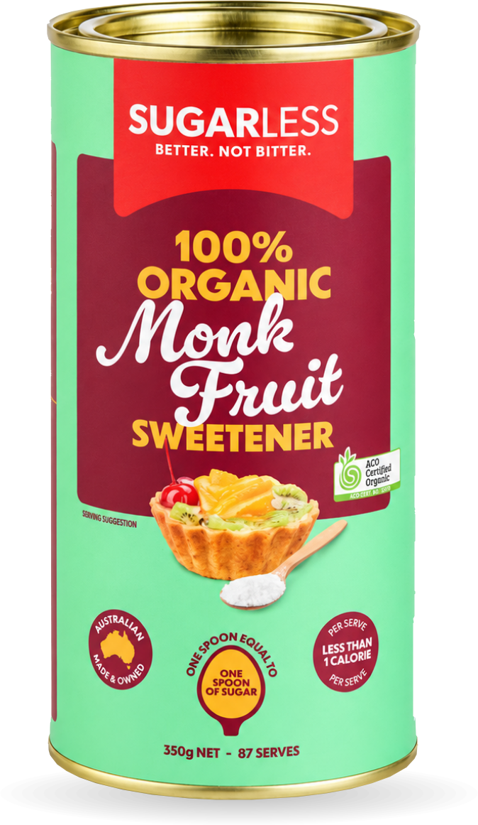 Sugar Free 100% Organic Monk Fruit Sweetener 350g (Pre-Order)